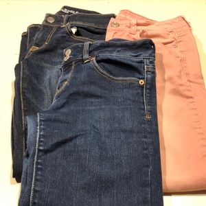 American eagle jeans lot of 3 size 4